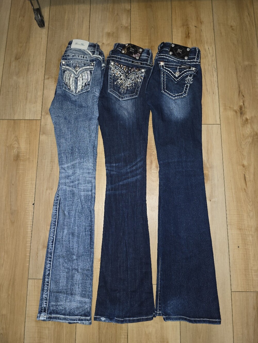 Miss Me Jeans Bundle Size 24 25